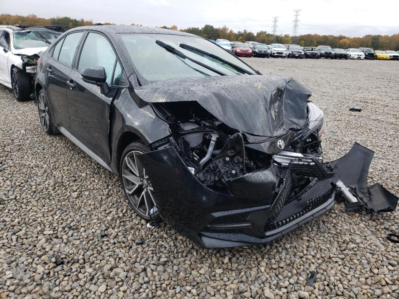 Photo 1 from auction – 2021 TOYOTA COROLLA SE with VIN 5YFS4MCE2MP087035