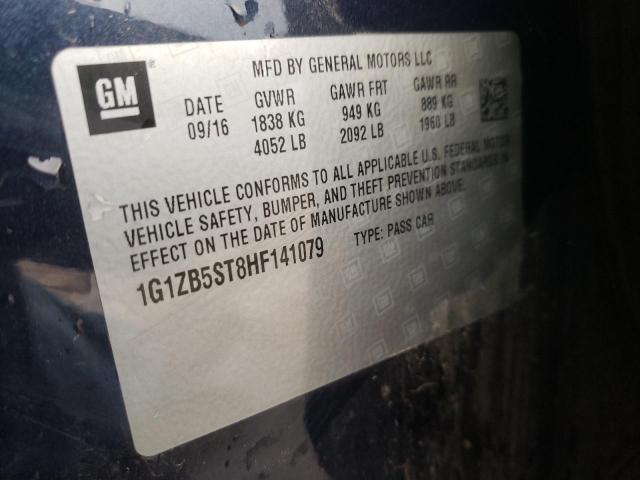 Photo 10 from auction – 2017 CHEVROLET MALIBU LS with VIN 1G1ZB5ST8HF141079