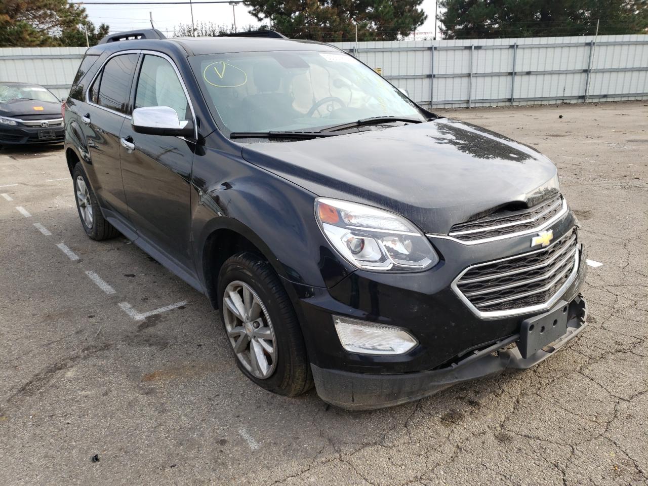 CHEVROLET EQUINOX LT 2016 with VIN 2GNALCEK6G6225586 - Photo from auction