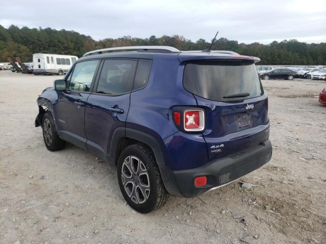 Photo 3 from auction – 2017 JEEP RENEGADE L with VIN ZACCJBDB3HPF81629