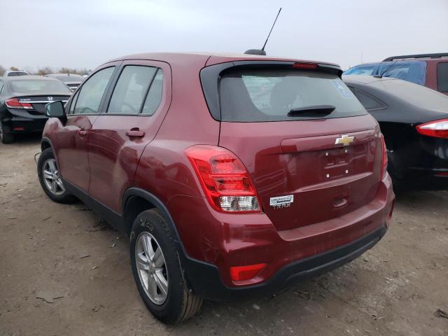 Photo 3 from auction – 2021 CHEVROLET TRAX LS with VIN KL7CJKSB9MB325063