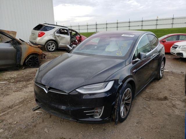 Photo 2 from auction – 2017 TESLA MODEL X with VIN 5YJXCBE47HF035659
