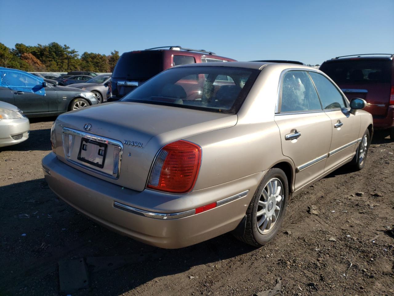 Photo 4 from auction – 2005 HYUNDAI XG350 with VIN KMHFU45E05A424575
