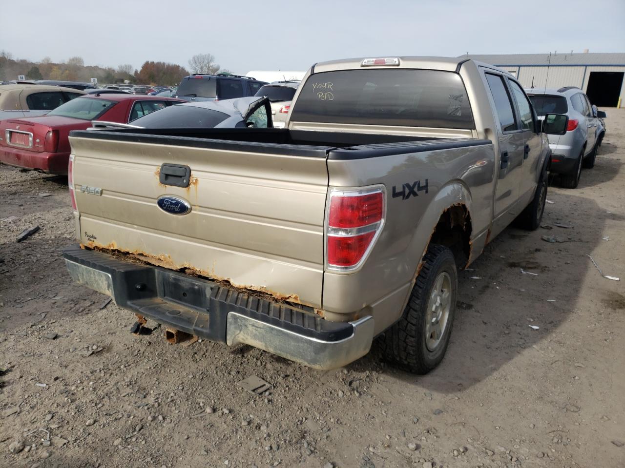 Photo 4 from auction – 2010 FORD F150 SUPER with VIN 1FTFW1E85AFA66488