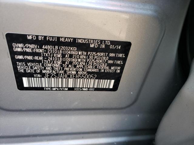 Photo 10 from auction – 2014 SUBARU FORESTER 2 with VIN JF2SJAHCXEH550052