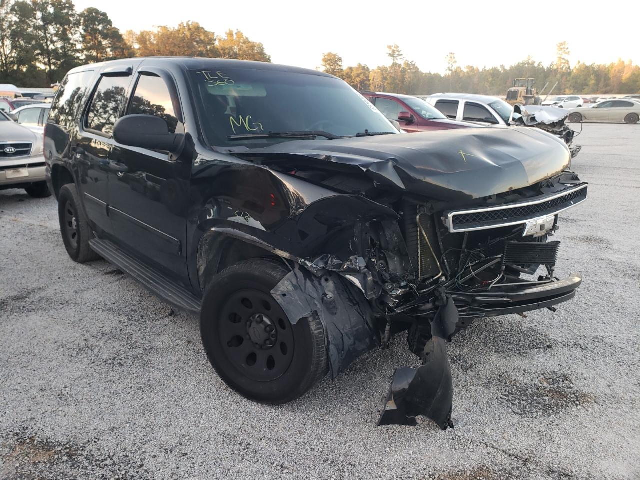 CHEVROLET TAHOE POLI 2014 with VIN 1GNLC2E00ER181541 - Photo from auction
