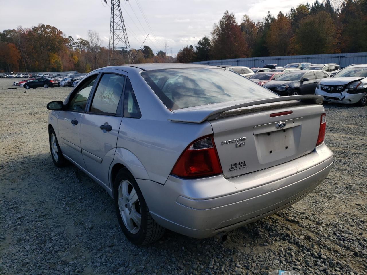 Photo 3 from auction – 2007 FORD FOCUS with VIN 1FAFP34N37W342343