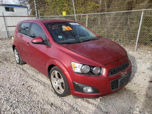 CHEVROLET SONIC LTZ 2012 with VIN 1G1JF6SB7C4155154 - Photo from auction