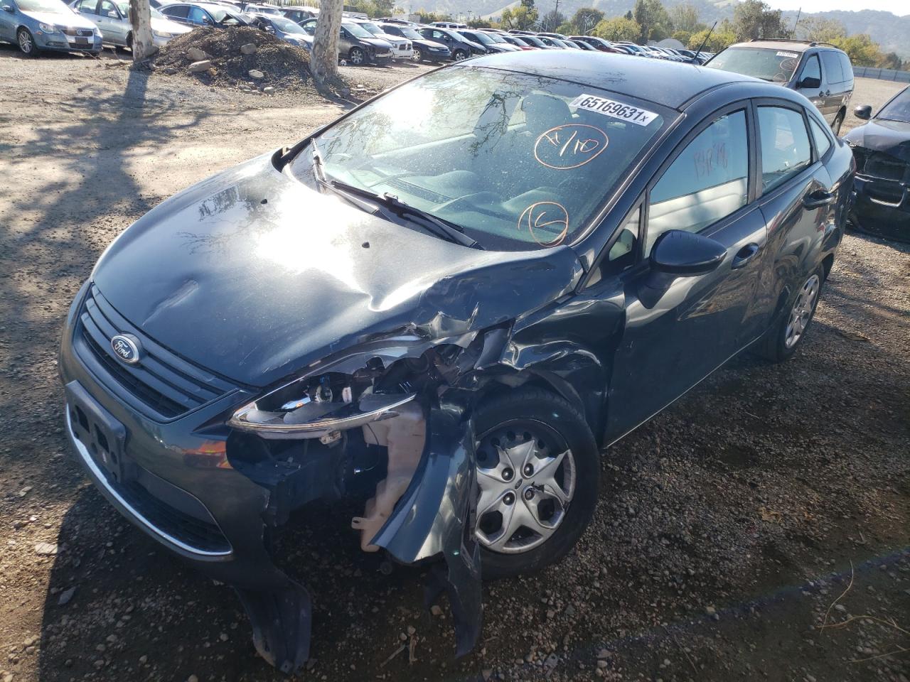 Photo 2 from auction – 2011 FORD FIESTA S with VIN 3FADP4AJ4BM162652