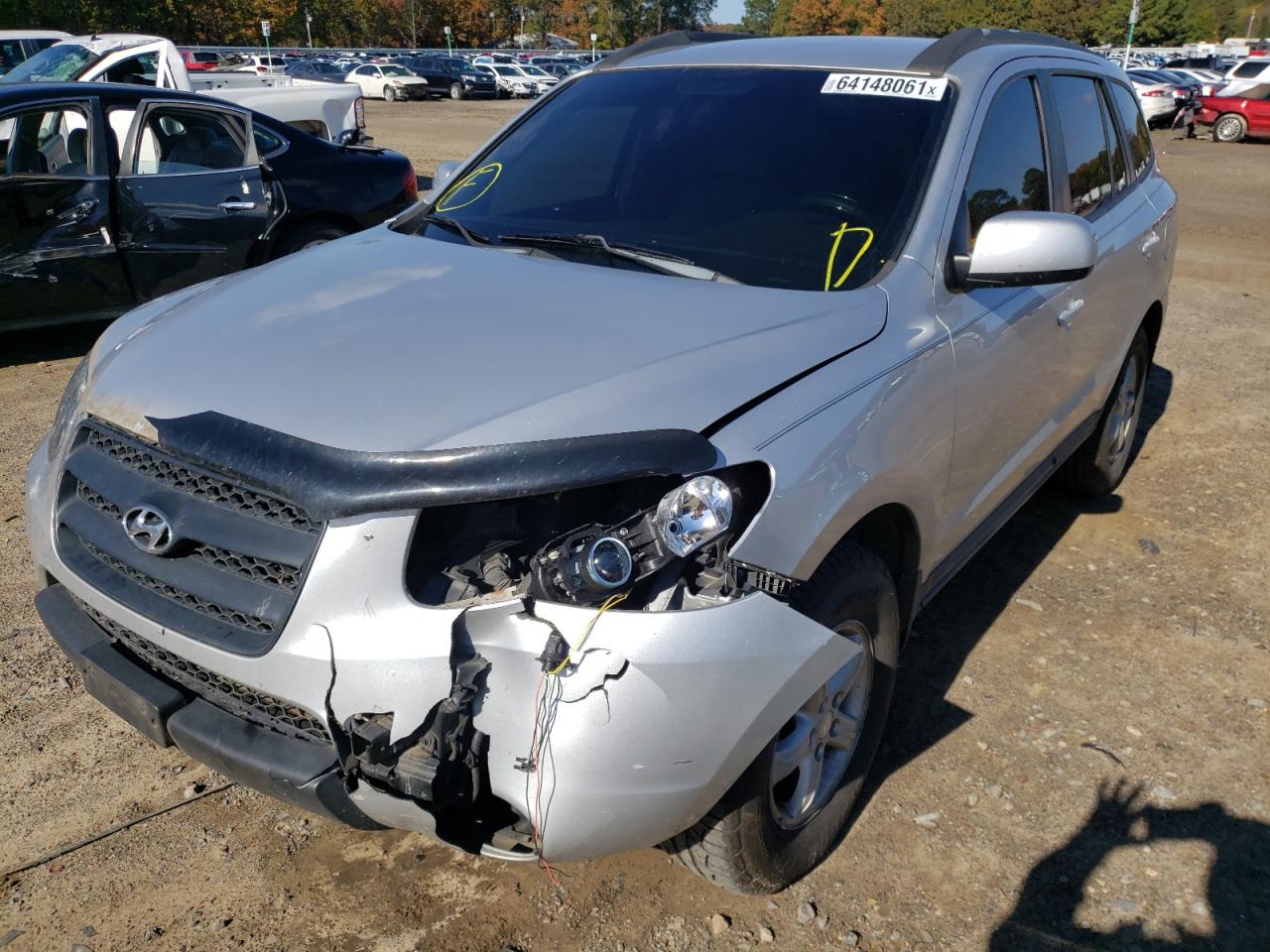 Photo 2 from auction – 2008 HYUNDAI SANTA FE G with VIN 5NMSG13D68H158038