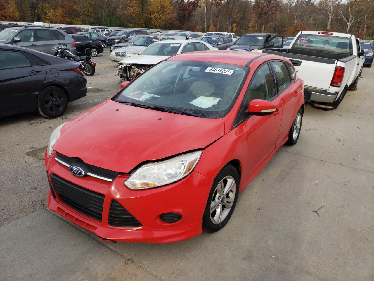 Photo 2 from auction – 2013 FORD FOCUS SE with VIN 1FADP3K20DL350879