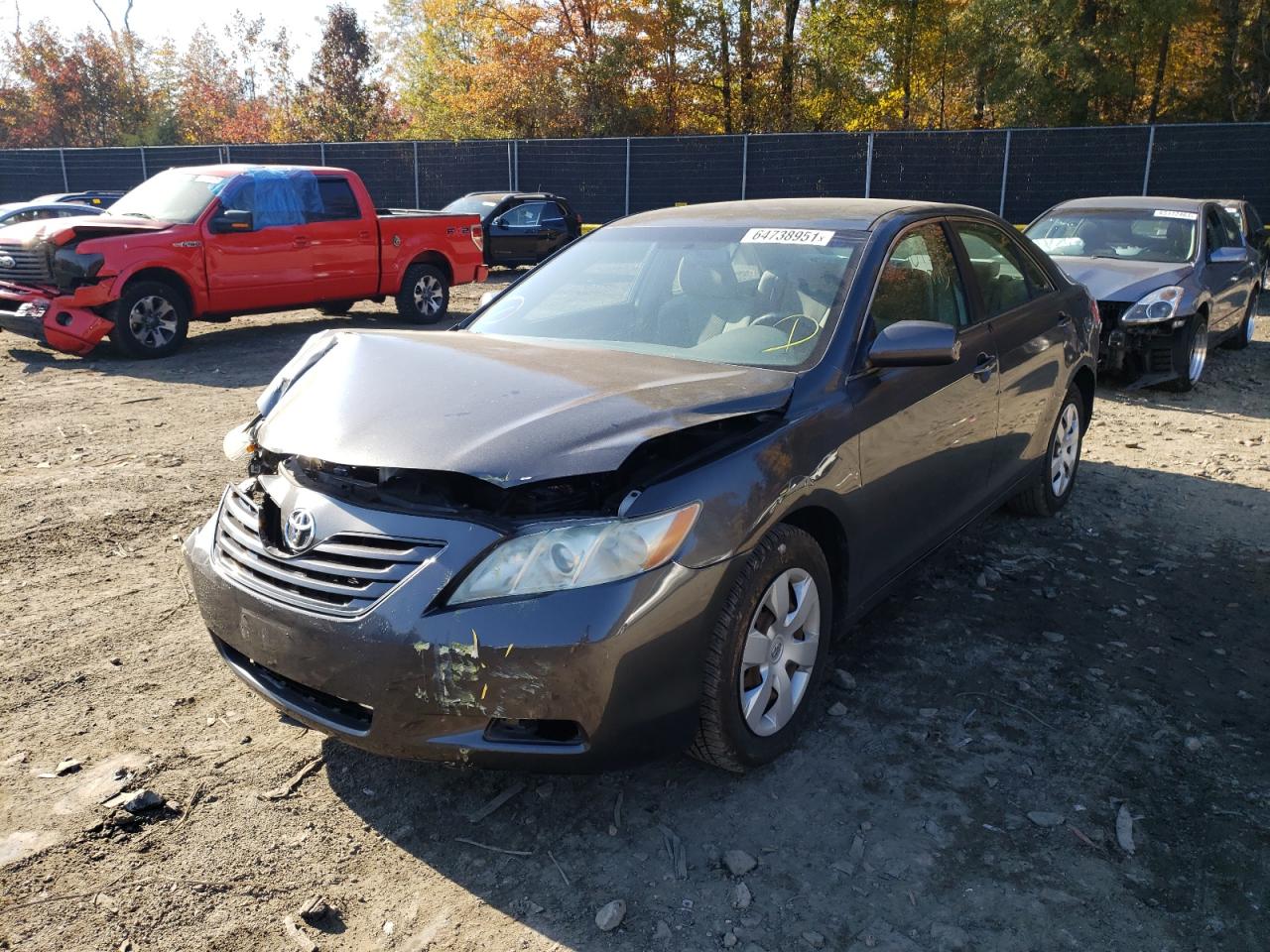 Photo 2 from auction – 2008 TOYOTA CAMRY CE with VIN 4T1BE46K78U785952