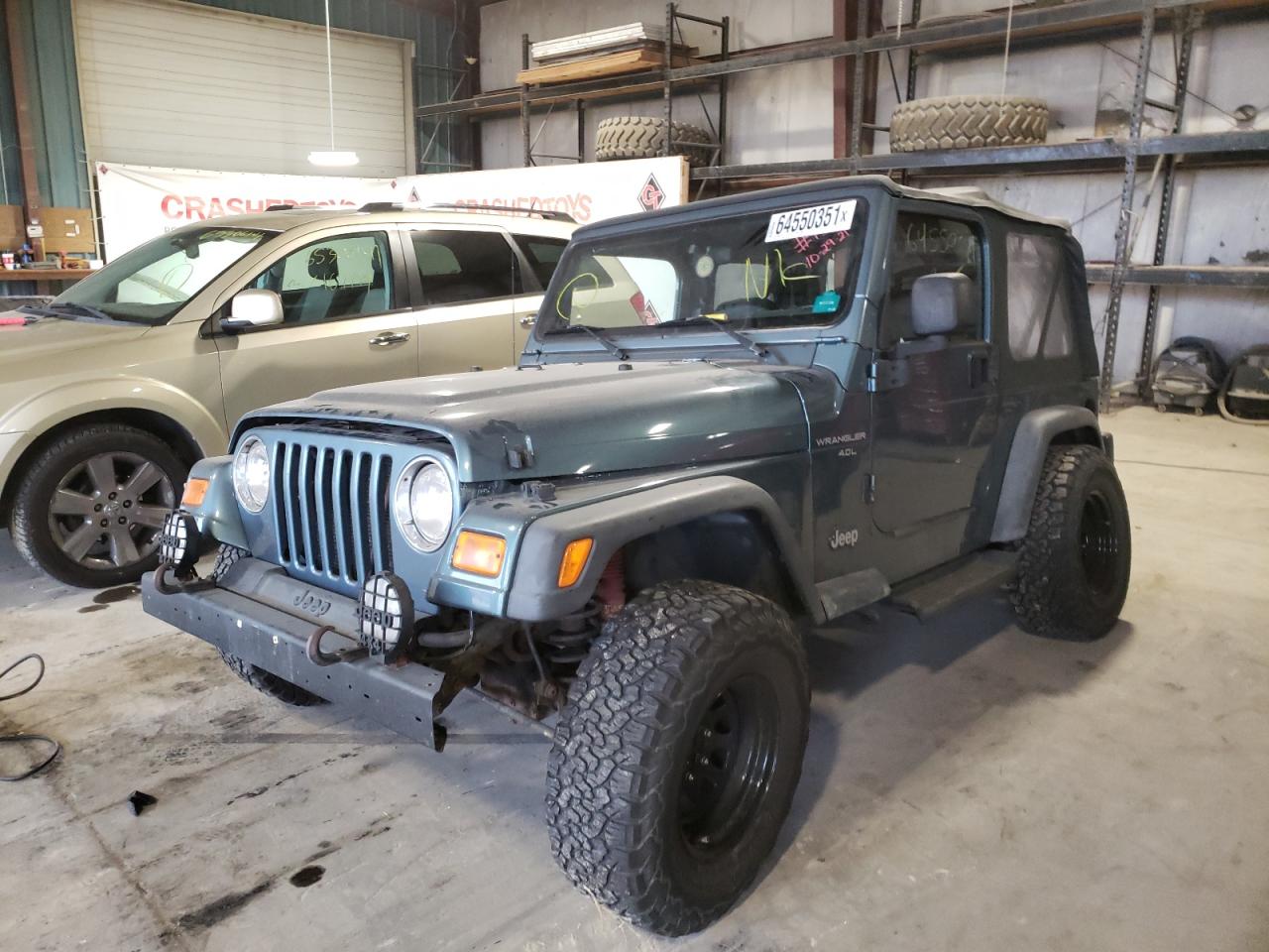 Photo 2 from auction – 1997 JEEP WRANGLER / with VIN 1J4FY19S4VP547701