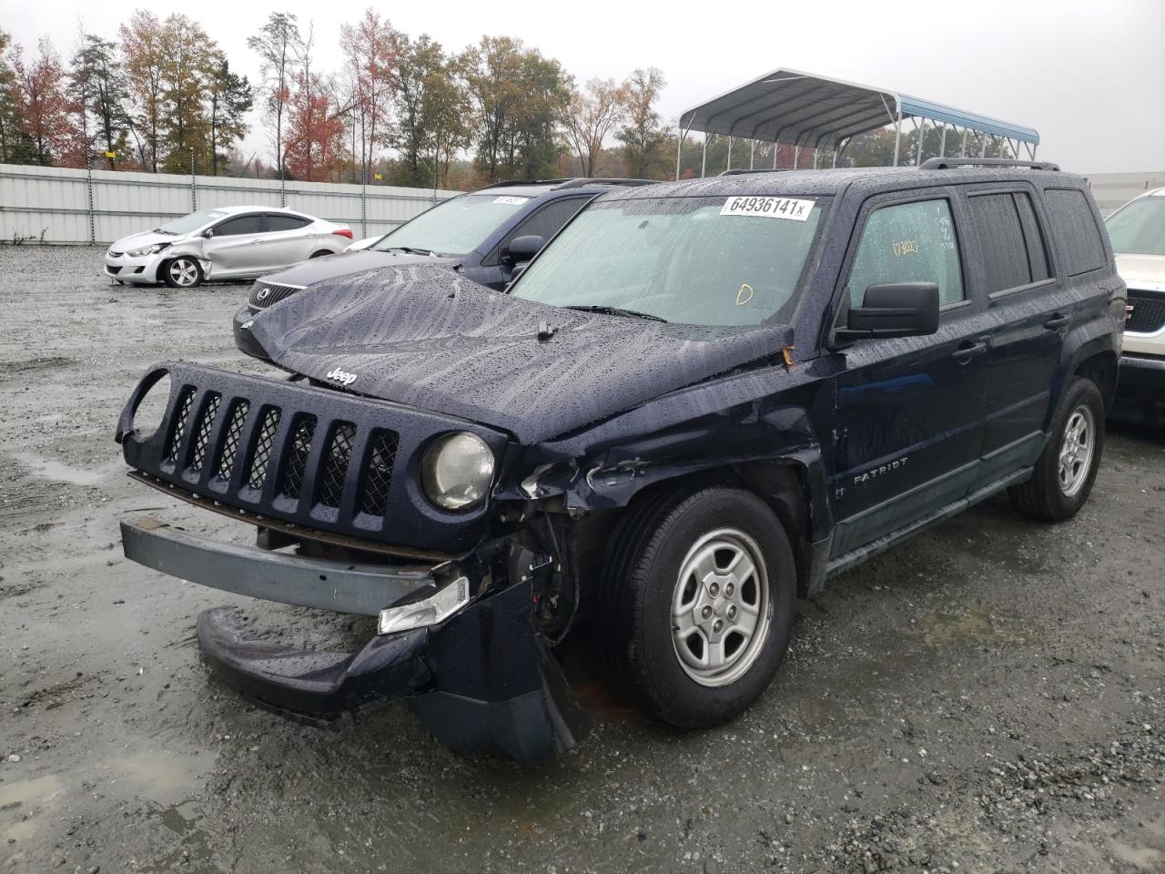Photo 2 from auction – 2011 JEEP PATRIOT SP with VIN 1J4NT1GA7BD208299