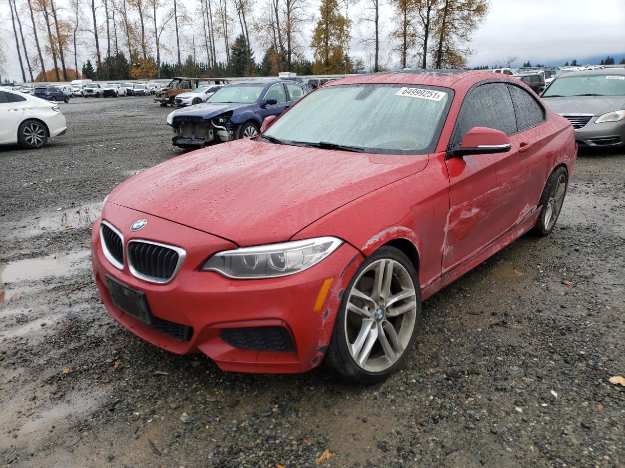Photo 2 from auction – 2016 BMW 228I with VIN WBA1G9C55GV726944