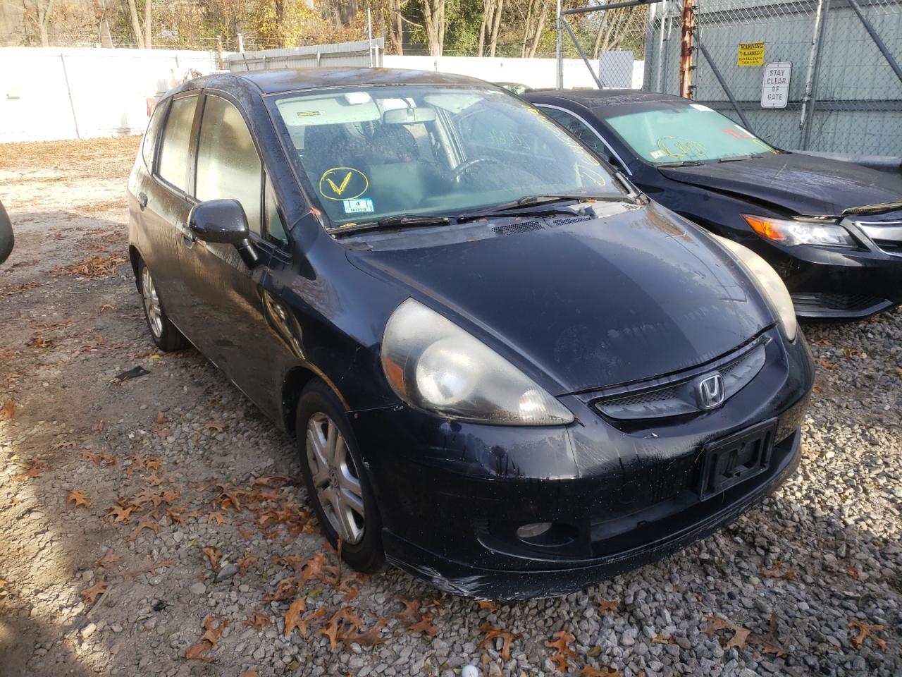 Photo 1 from auction – 2007 HONDA FIT S with VIN JHMGD38697S011296