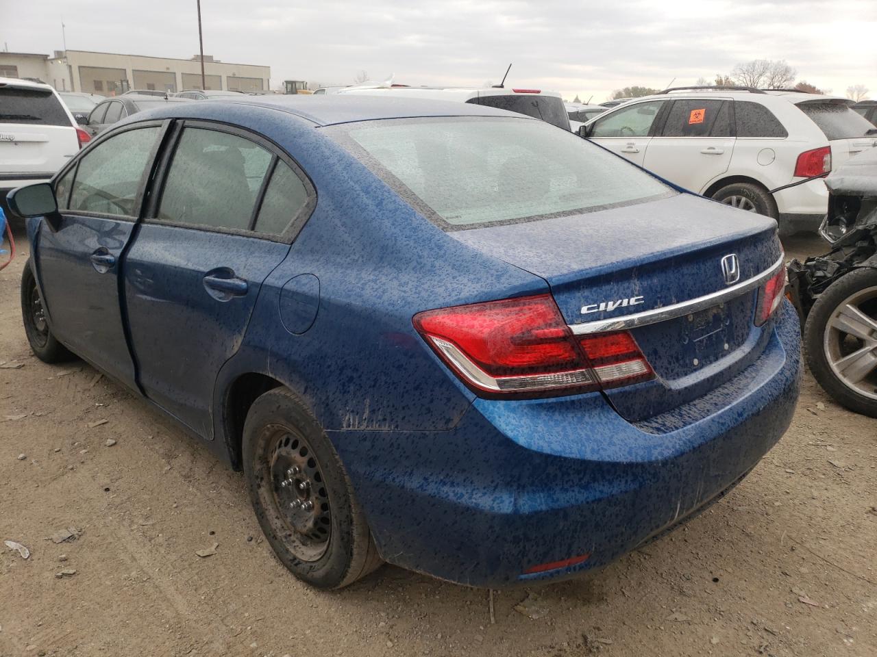 Photo 3 from auction – 2014 HONDA CIVIC LX with VIN 19XFB2E57EE003920