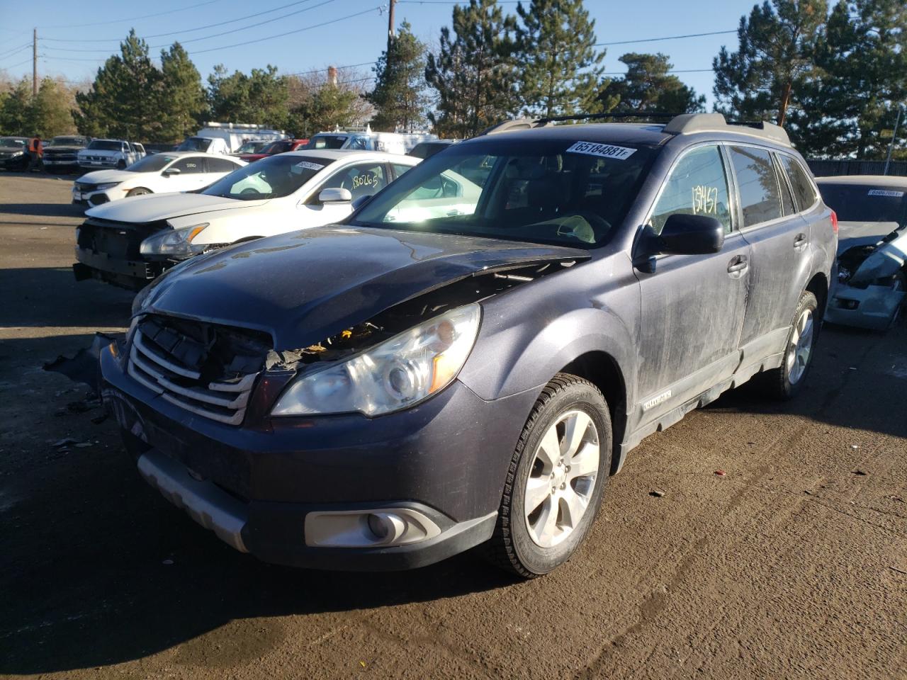 Photo 2 from auction – 2010 SUBARU OUTBACK 2. with VIN 4S4BRBKCXA3336994