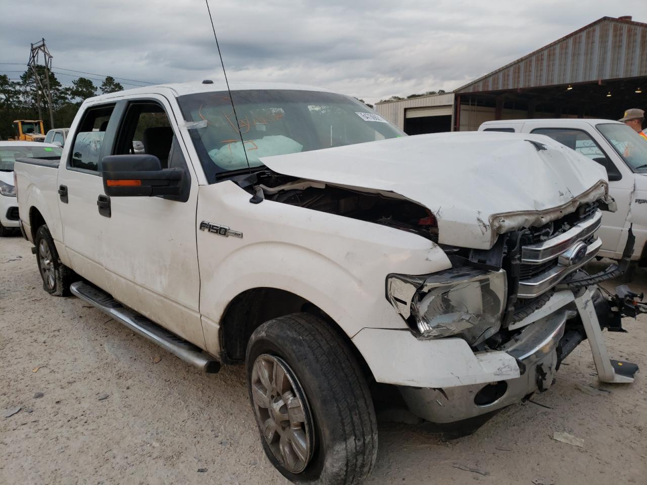 FORD F150 SUPER 2013 with VIN 1FTFW1CF5DFA35005 - Photo from auction