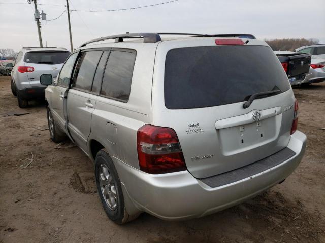 Photo 3 from auction – 2005 TOYOTA HIGHLANDER with VIN JTEEP21A850133063
