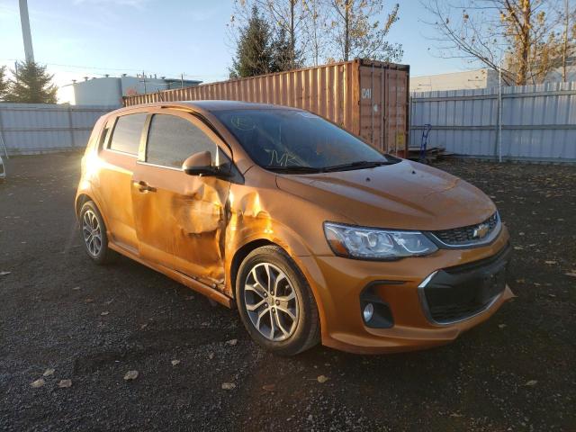 Photo 1 from auction – 2017 CHEVROLET SONIC LT with VIN 1G1JD6SH5H4164663