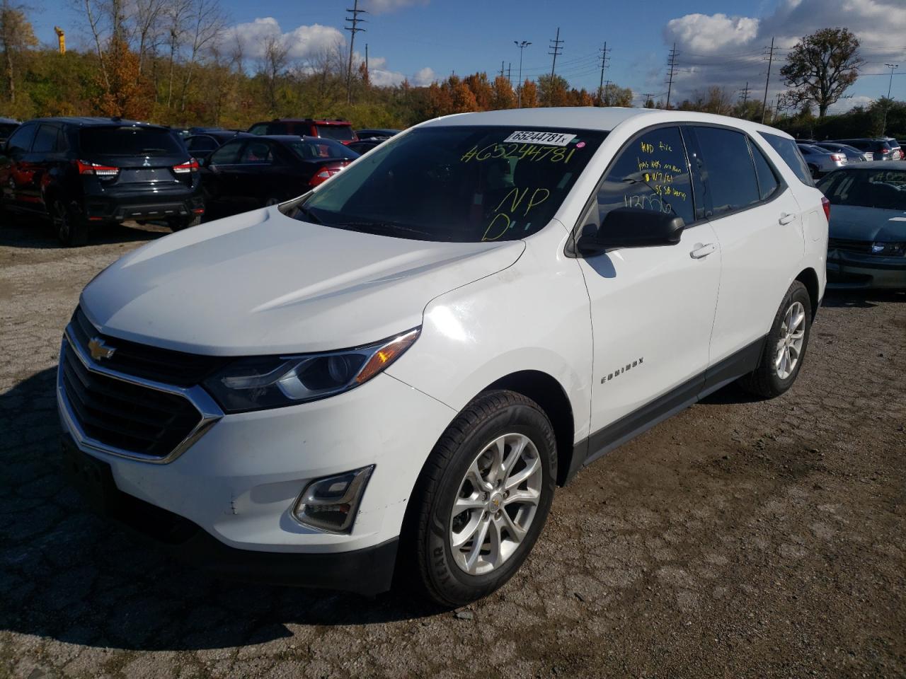 Photo 2 from auction – 2018 CHEVROLET EQUINOX LS with VIN 2GNAXHEV7J6207911