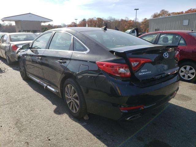 Photo 3 from auction – 2017 HYUNDAI SONATA SPO with VIN 5NPE34AF6HH528602
