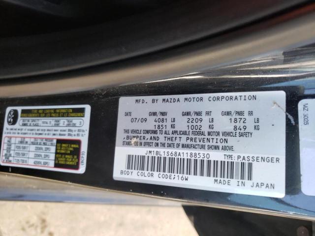 Photo 10 from auction – 2010 MAZDA 3 S with VIN JM1BL1S68A1188530