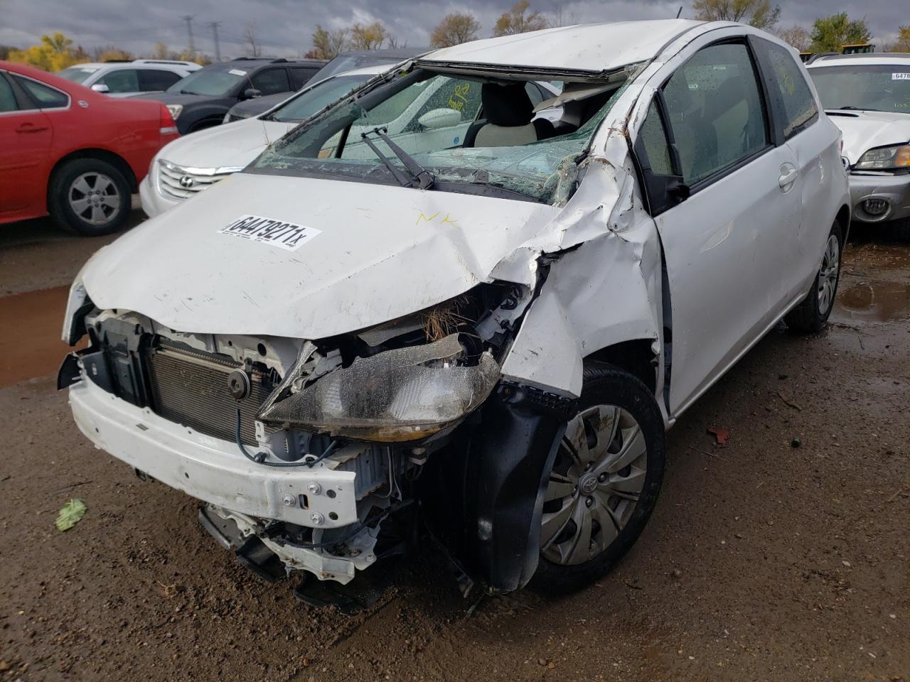 Photo 2 from auction – 2012 TOYOTA YARIS with VIN JTDJTUD3XCD533574