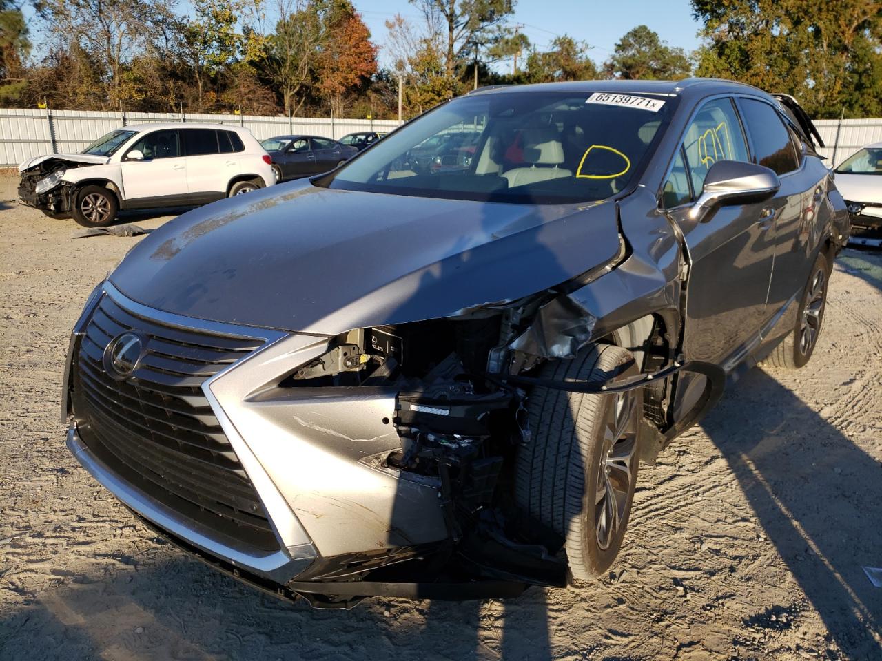 Photo 2 from auction – 2017 LEXUS RX 350 BAS with VIN 2T2ZZMCA5HC049720