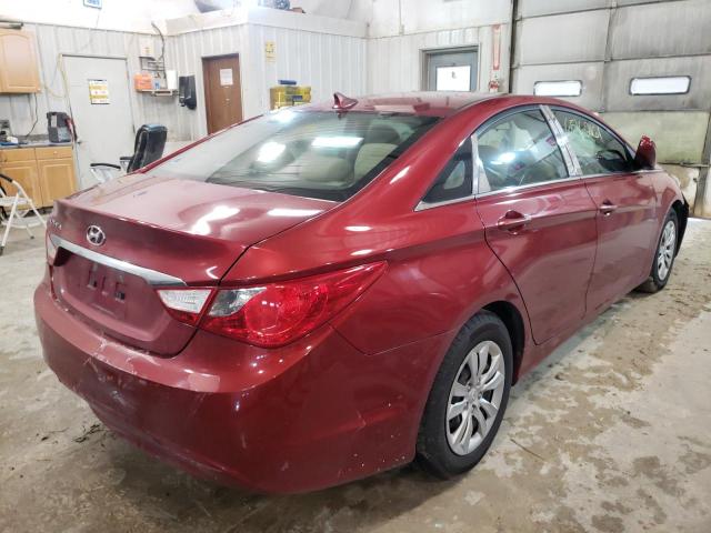 Photo 4 from auction – 2011 HYUNDAI SONATA GLS with VIN 5NPEB4AC9BH081179