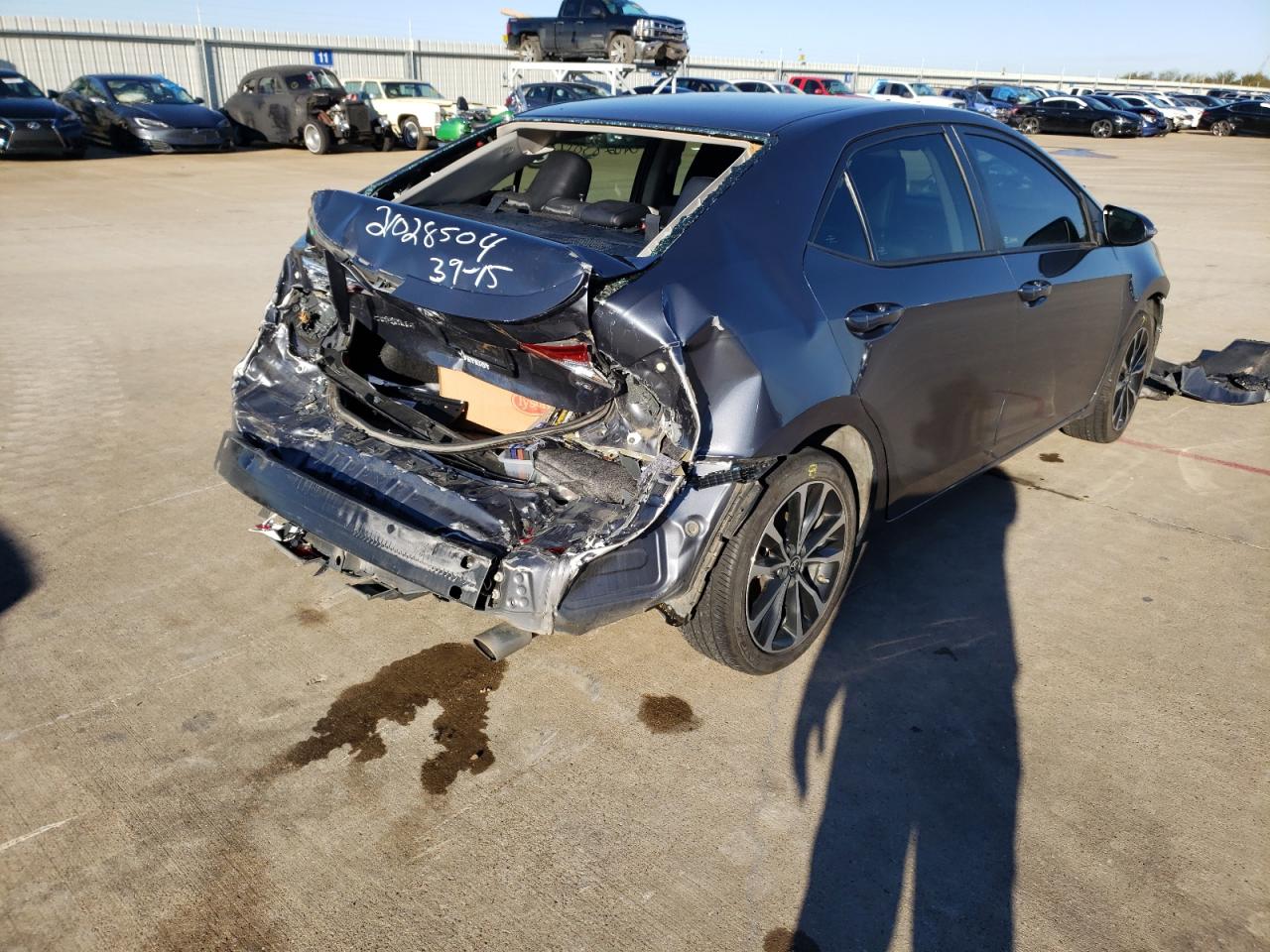 Photo 4 from auction – 2017 TOYOTA COROLLA L with VIN 5YFBURHE8HP652271