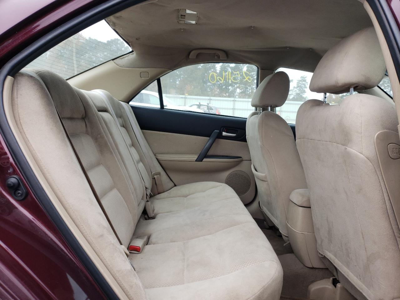 Photo 6 from auction – 2008 MAZDA 6 I with VIN 1YVHP80C785M46176