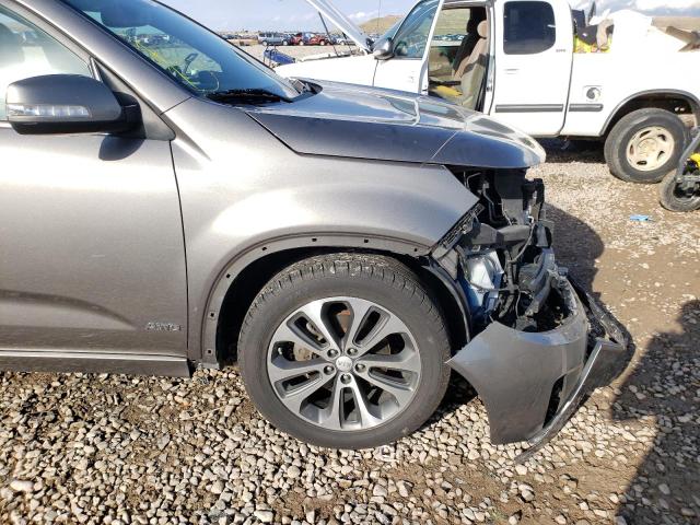 Photo 9 from auction – 2014 KIA SORENTO SX with VIN 5XYKWDA75EG454482
