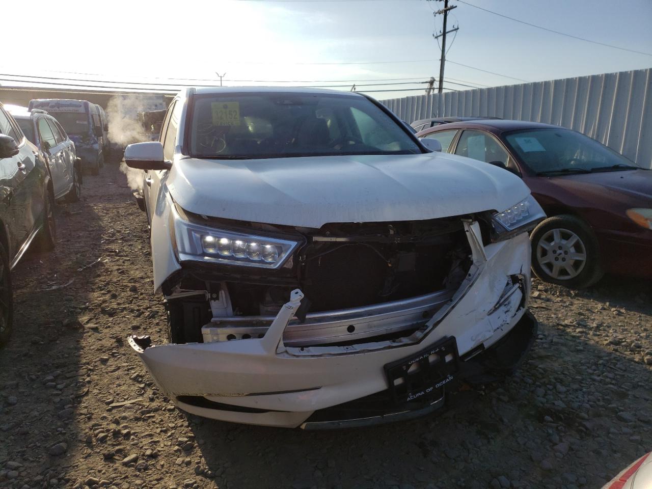 Photo 9 from auction – 2017 ACURA MDX TECHNO with VIN 5FRYD4H57HB034754