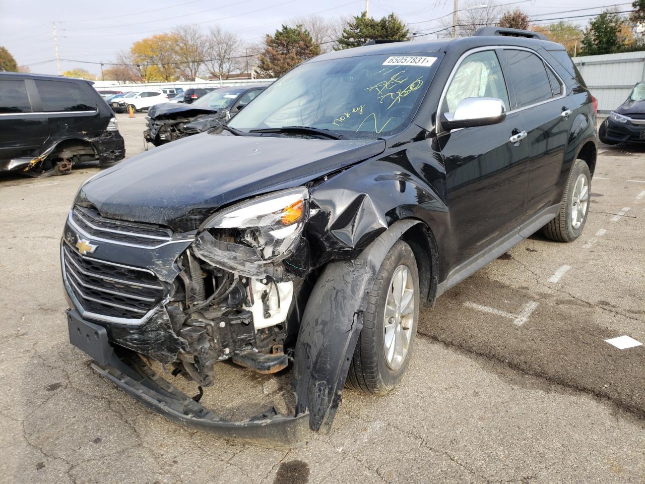 Photo 2 from auction – 2016 CHEVROLET EQUINOX LT with VIN 2GNALCEK6G6225586