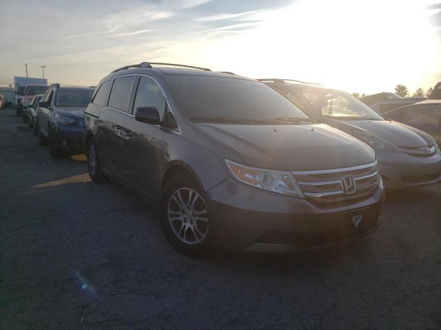 HONDA ODYSSEY EX 2013 with VIN 5FNRL5H68DB017821 - Photo from auction