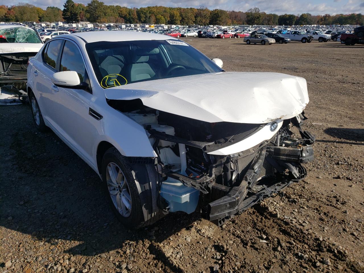 KIA OPTIMA LX 2011 with VIN KNAGM4A79B5151590 - Photo from auction