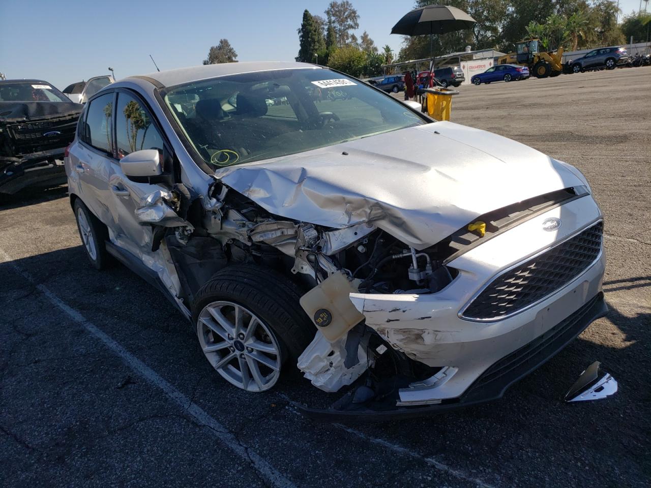 FORD FOCUS SE 2018 with VIN 1FADP3K25JL207566 - Photo from auction