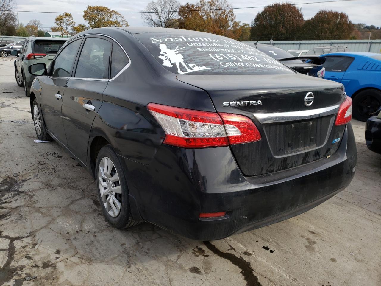 Photo 3 from auction – 2013 NISSAN SENTRA S with VIN 1N4AB7APXDN901751