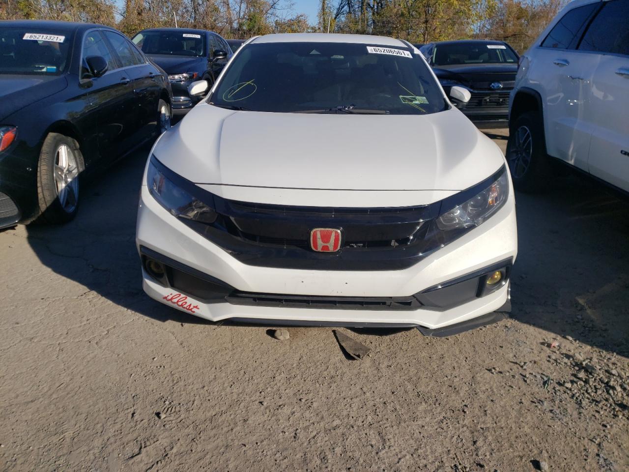 Photo 9 from auction – 2019 HONDA CIVIC SPOR with VIN 2HGFC2E80KH511154