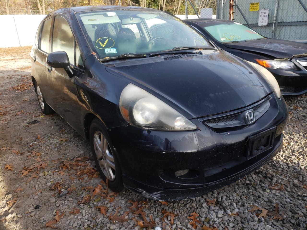 Photo 9 from auction – 2007 HONDA FIT S with VIN JHMGD38697S011296