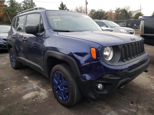 JEEP RENEGADE S 2018 with VIN ZACCJBAB1JPH48502 - Photo from auction