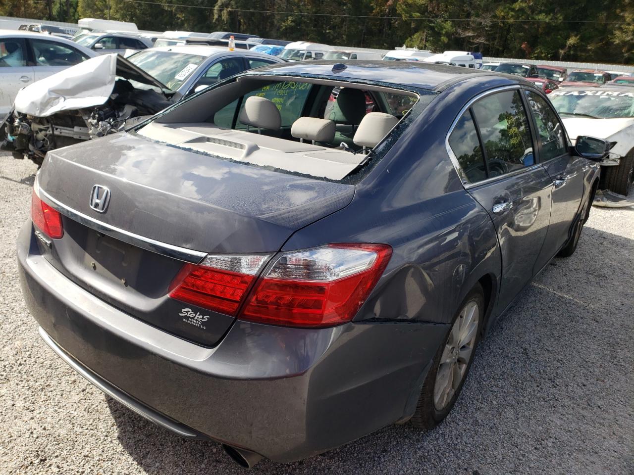 Photo 4 from auction – 2015 HONDA ACCORD EXL with VIN 1HGCR2F87FA191979