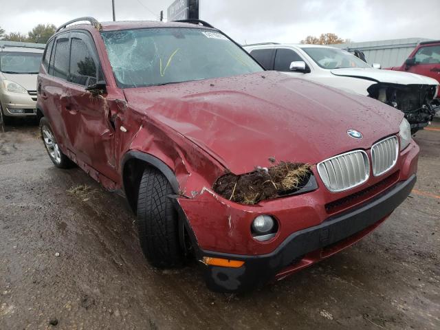 BMW X3 XDRIVE3 2010 with VIN WBXPC9C49AWJ33527 - Photo from auction