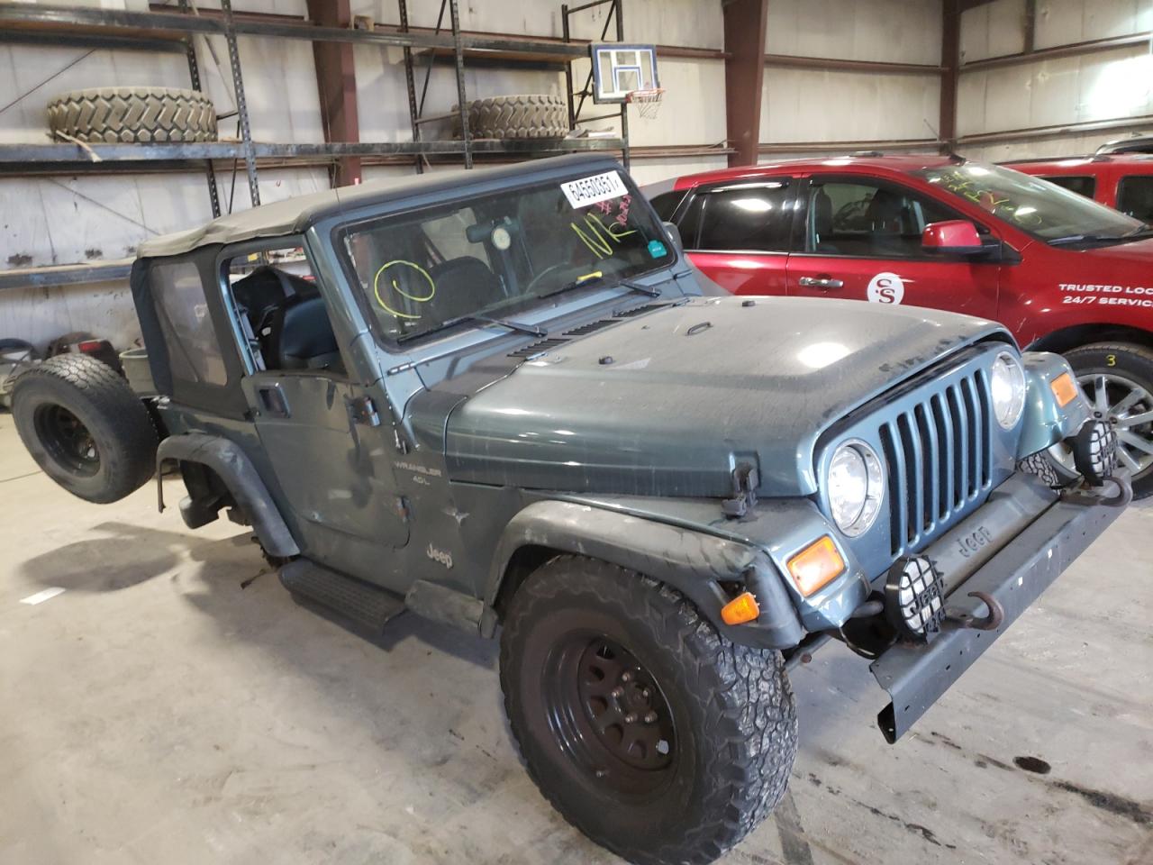 JEEP WRANGLER / 1997 with VIN 1J4FY19S4VP547701 - Photo from auction