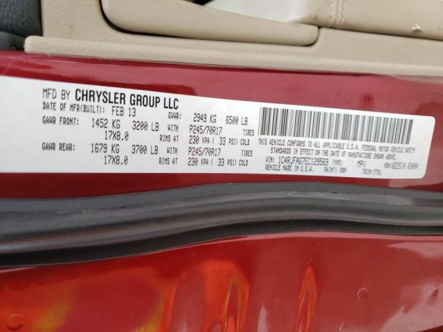 Photo 10 from auction – 2014 JEEP GRAND CHER with VIN 1C4RJFAG7EC129569