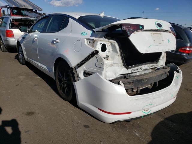Photo 3 from auction – 2013 KIA OPTIMA LX with VIN 5XXGM4A77DG099071