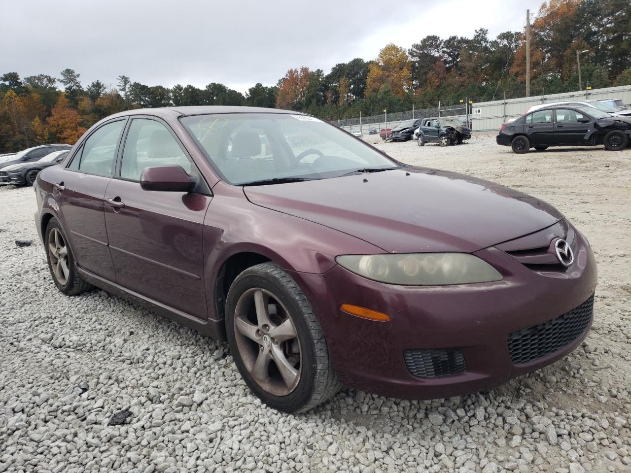 MAZDA 6 I 2008 with VIN 1YVHP80C785M46176 - Photo from auction