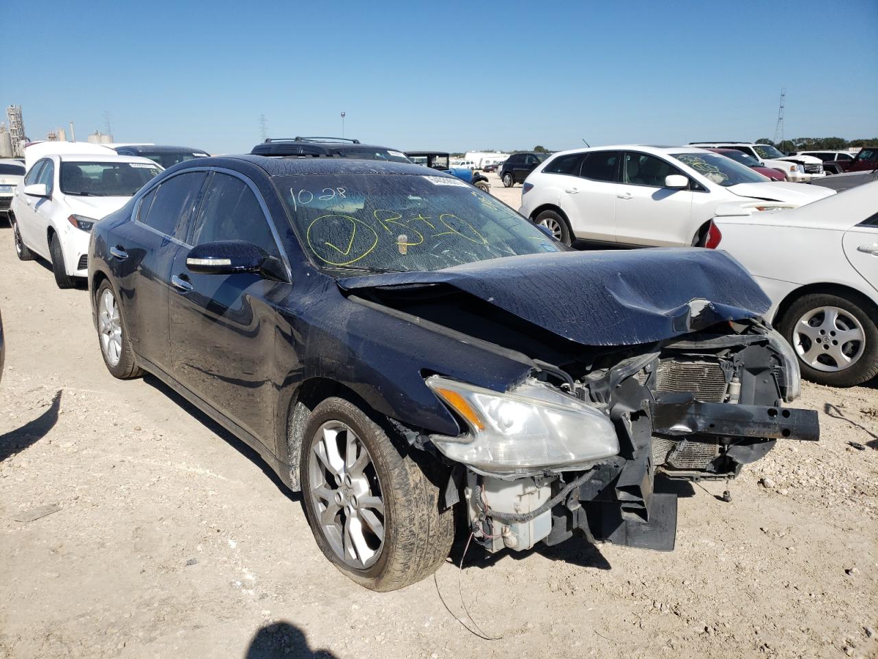 NISSAN MAXIMA S 2014 with VIN 1N4AA5AP6EC483662 - Photo from auction